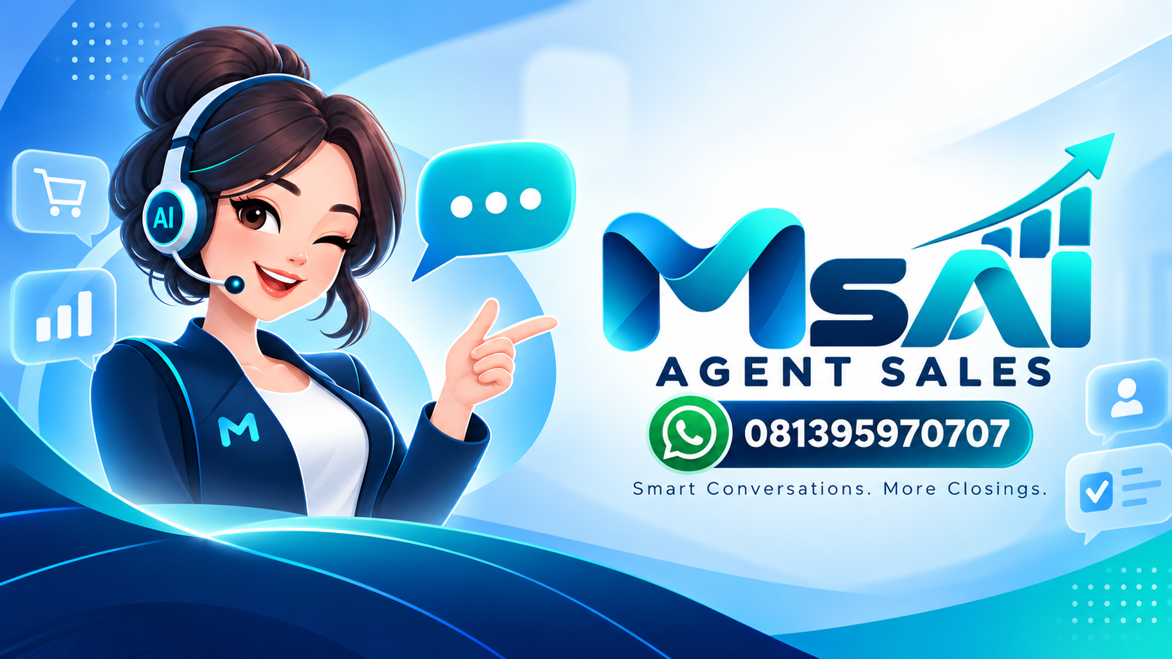 MsAI Agent Sales — AI Sales Assistant 24/7