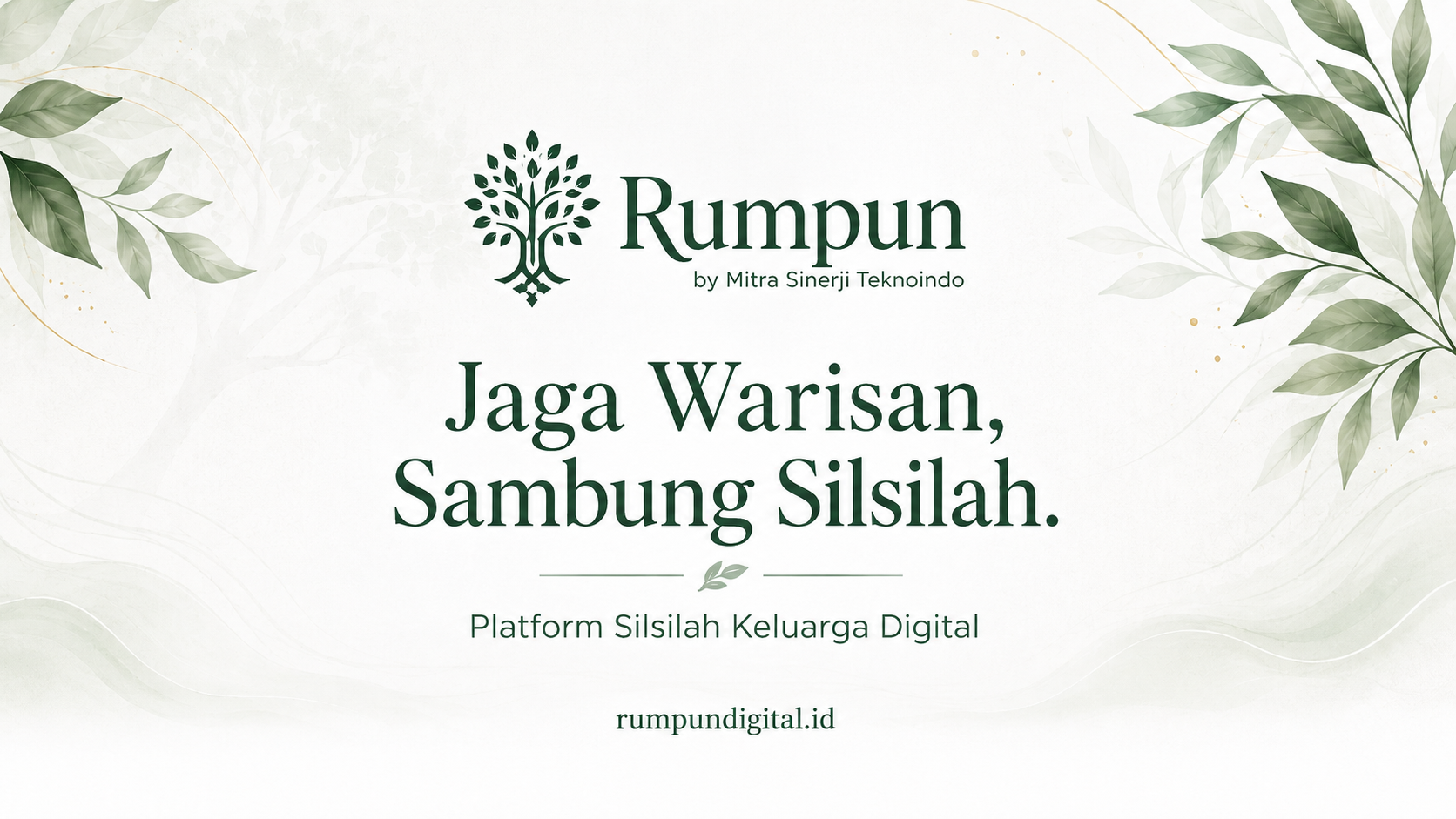 Rumpun — Platform Silsilah Keluarga Digital