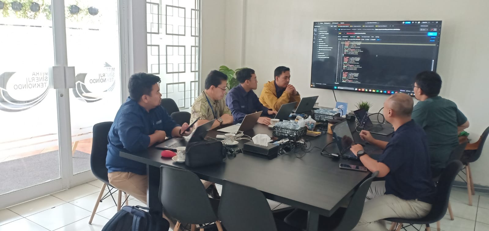 Kunjungan Kerja Tim BBPPT Kominfo untuk Pembahasan Aplikasi Knowledge Management System