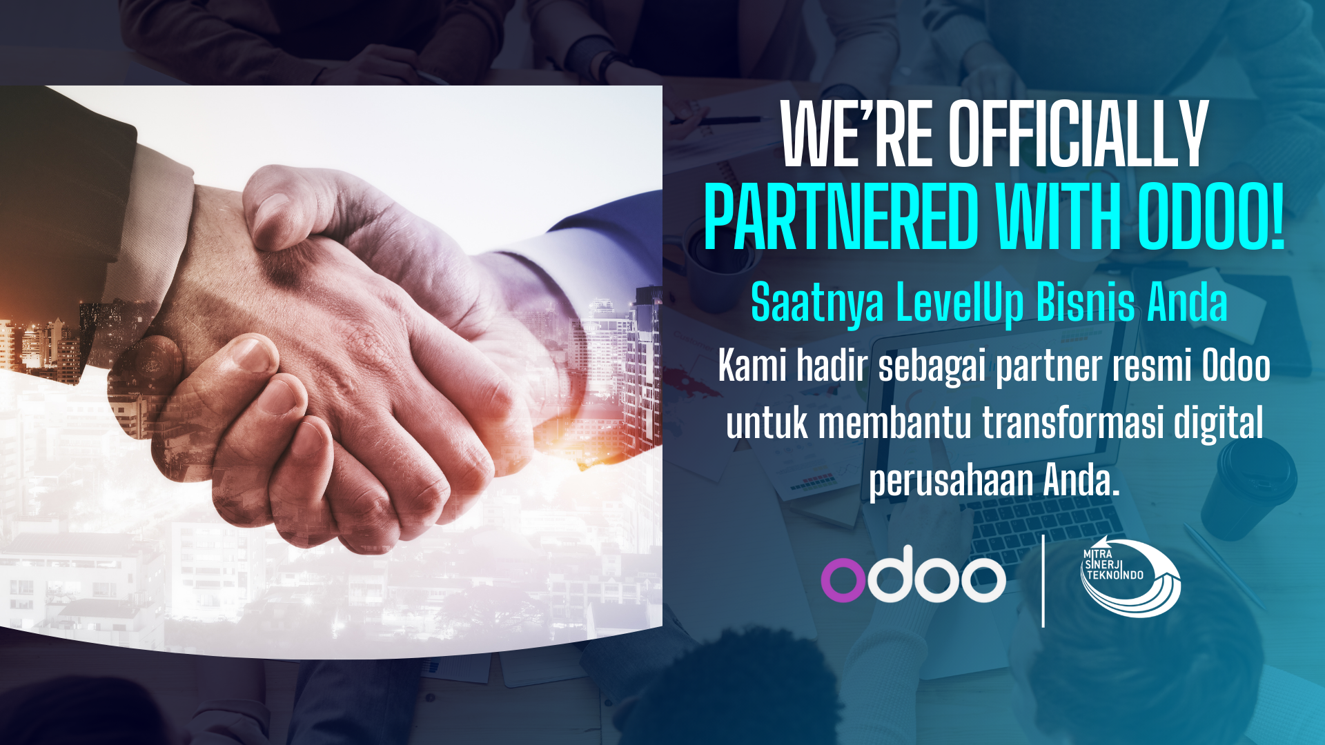 We’re Officially Partnered with Odoo!
