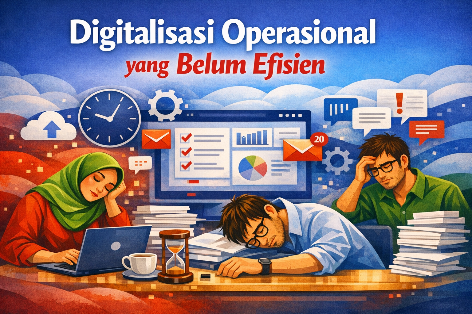 Studi Kasus: Saat Sistem Administrasi Sudah Digital, Tapi Tim Masih Kelelahan