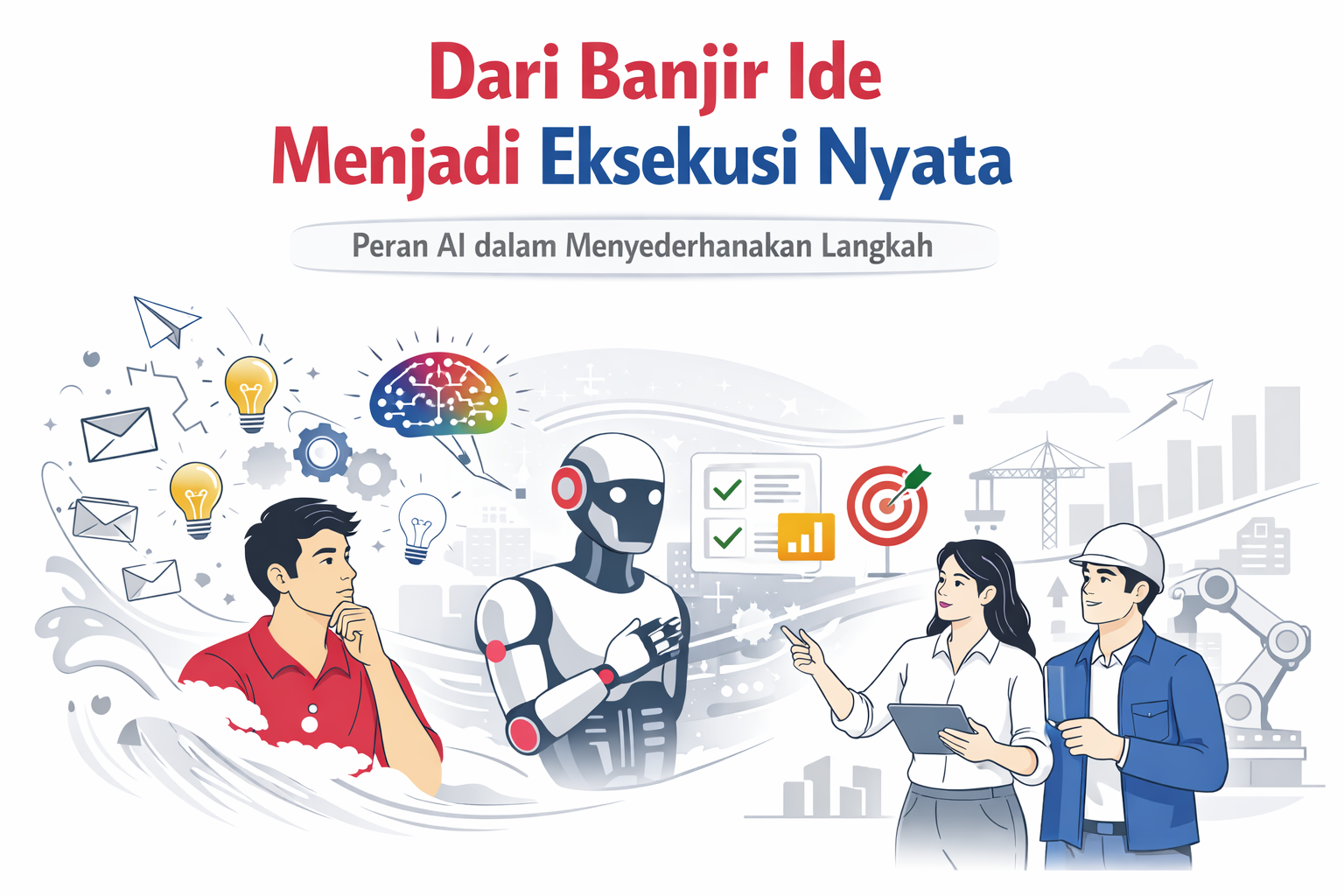 Dari Banjir Ide Menjadi Eksekusi Nyata: Peran AI dalam Menyederhanakan Langkah