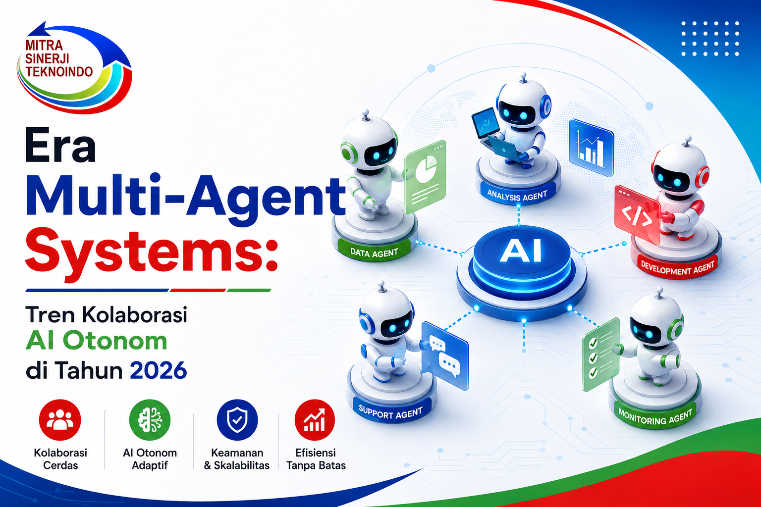 Era Multi-Agent Systems: Tren Kolaborasi AI Otonom di Tahun 2026